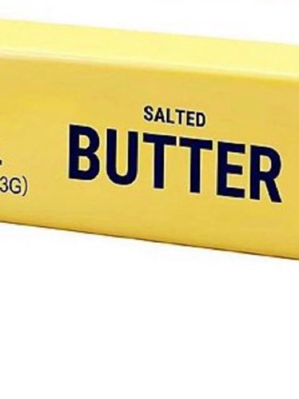 Squishy Salted Butter Stick - Yellow in color